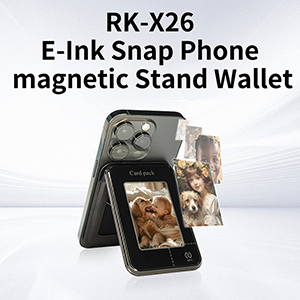 RK-X26 Ink Screen Card Case Magnetic Holder