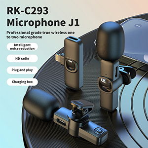 RK-C293 J1 Wireless Lavalier Microphone