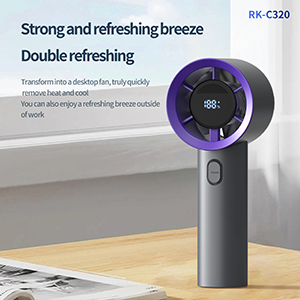 RK-C320 Handheld High Speed Mini Fan